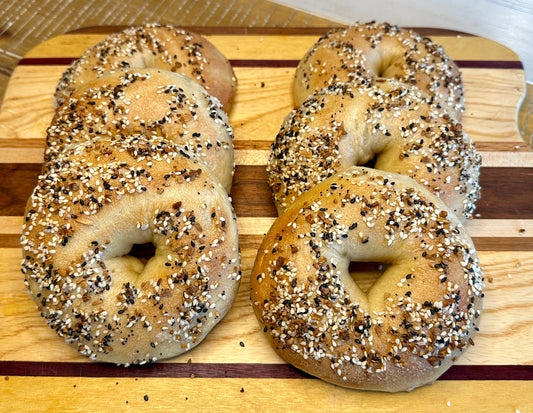 Sourdough Bagels