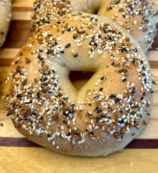Sourdough Bagels